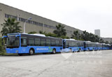滿足國Ⅳ標準的金旅公交車