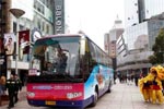 海格世博車從南京路出發