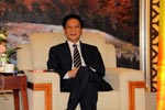 總經理羅邦初接受記者采訪