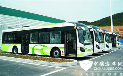 廣州：新增公交車九成是“電動”