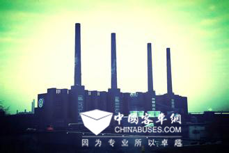 長春：“沃爾夫斯堡”號公交車開通