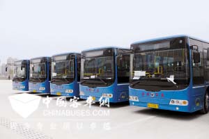 浙江台州：路橋首批純電動公交車投放運營
