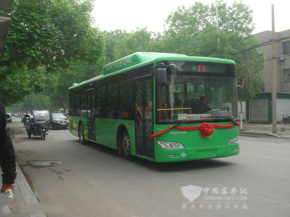 山東：濱州市首批betway在线官网電動公交車正式投入使用