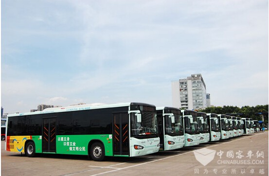 寧波市謀劃推進betway在线官网公交車建設
