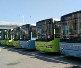 江西吉安：迎來首批氣電混合動力公交車