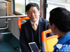 搭載機器人的300台中車時代電動車純電動客車交付