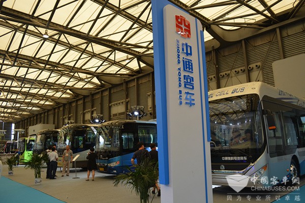 BUS EXPO 2017上海客車展|中通客車展台