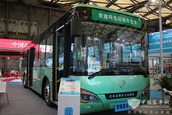 BUS EXPO2017上海客車展|常隆客車展台