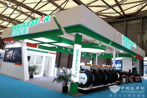 BUS EXPO 2017上海客車展|雙星輪胎展台