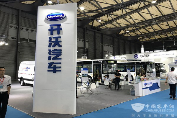 BUS EXPO2017上海客車展|南京金龍客車展台