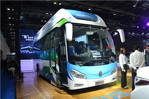 多款燃料電池客車亮相betway在线官网汽車成果展