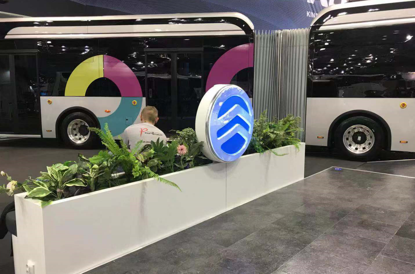 2019比利時世界客車博覽會|金旅展台 