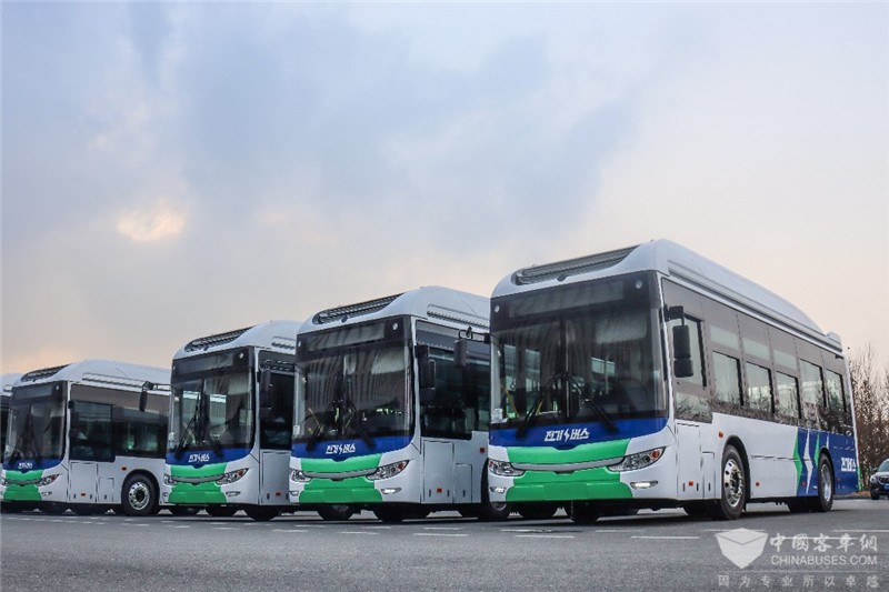 第100台黃海betway在线官网客車正式交付韓國
