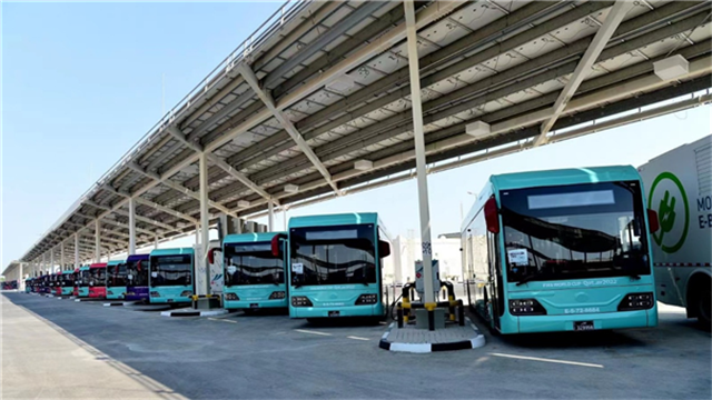 888台宇通電動客車見證全球最大電動車場站落成！