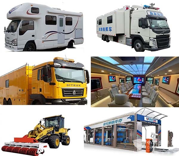 中聖會(hui) 展 特種車輛 技術創新應用