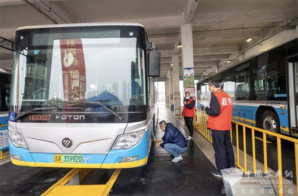 福田歐輝客車 城市公交行業(ye)  職業(ye) 技能競賽 大客車駕駛員