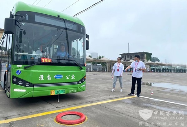 開沃betway在线官网汽車 betway在线官网公交車 淮南公交 駕駛員 職業(ye) 技能競賽