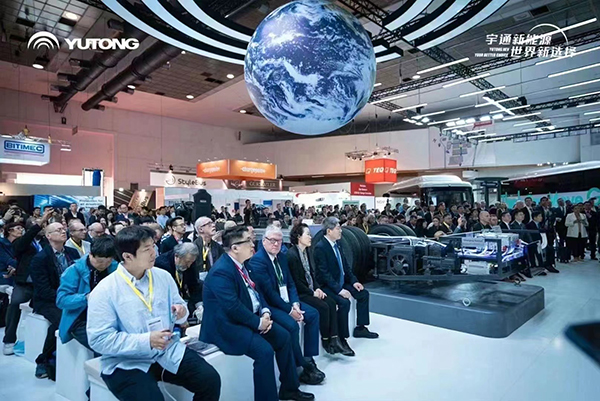 2023比利時客車展 宇通客車展台
