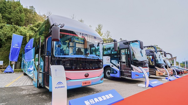 宇通在旅遊出行大展示全場景解決方案