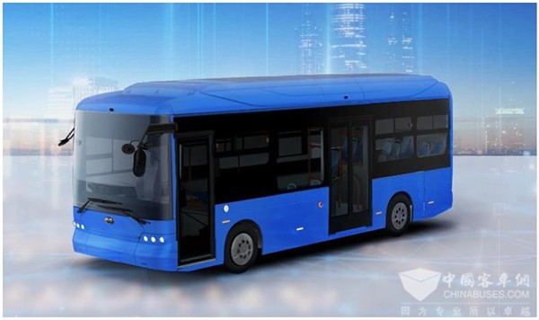 比亞(ya) 迪商用車 日本市場 中型電動巴士 J7