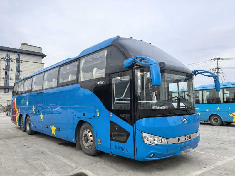 2023年9月上牌國六56座海格後吊輪氣囊車