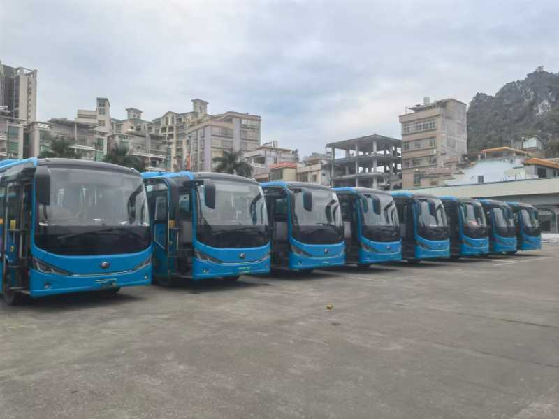 2021年9月 多台31座宇通6820betway在线官网純電客車