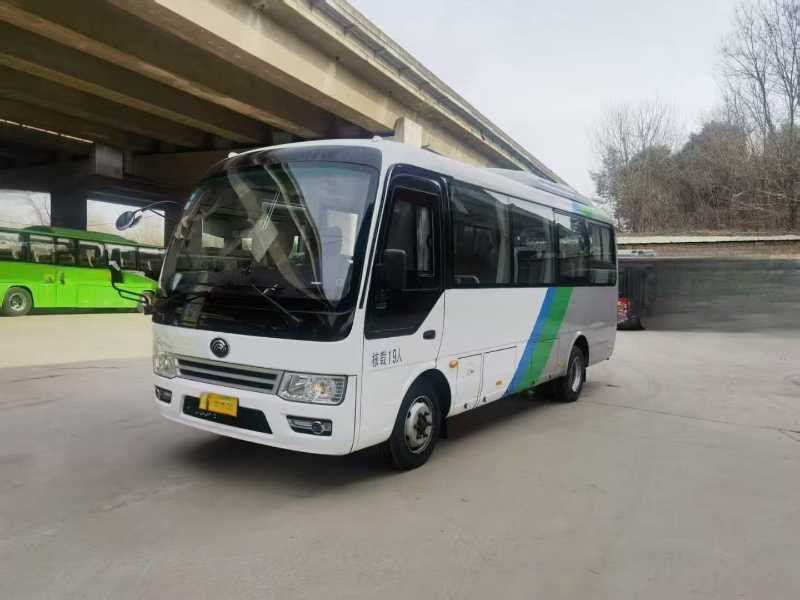 2021年11月 兩台國六雙檔19座宇通6729旅遊車  