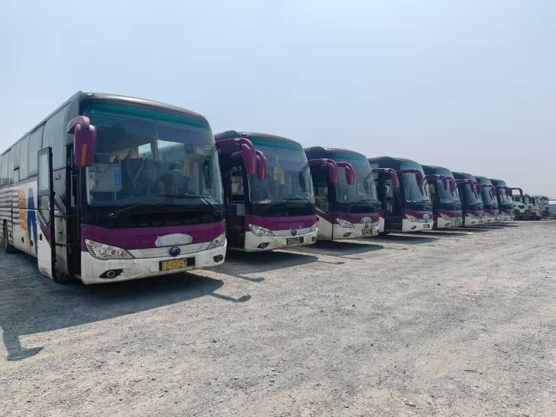 2019年底上牌多台50座高配國五宇通6120原版原漆客車