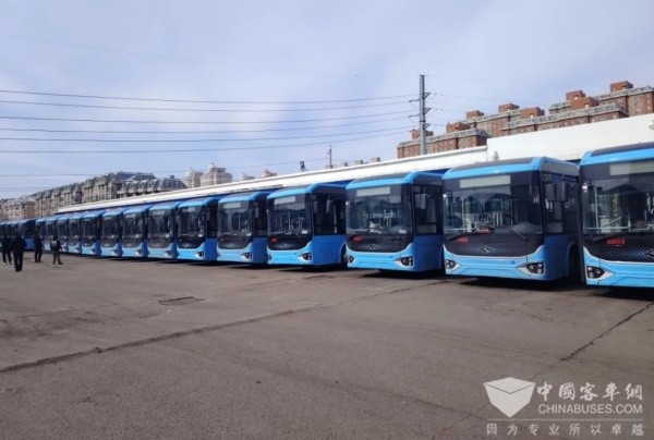 春光正好交車忙！金龍M係列超運力公交多地投運