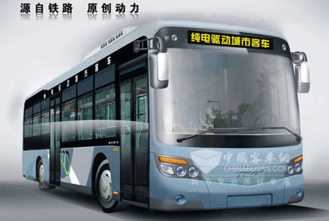 南車時代純電驅動城市客車服務上海世博會(hui) 
