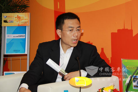 宇通客車副總經理王文兵接受betway最新网站專(zhuan) 訪