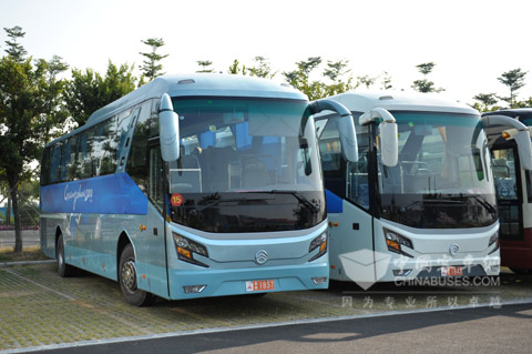 廈門金旅為(wei) 亞(ya) 運會(hui) 接待服務用車保駕護航