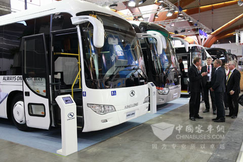 大金龍四度出征比利時車展，加快進軍(jun) 歐盟高端市場的步伐