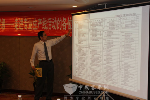 日本專(zhuan) 家（北澤博央）介紹寶斯通底盤品質提升過程