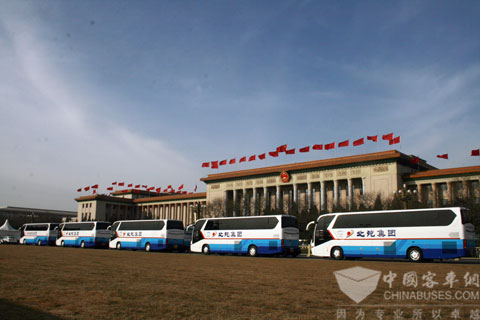 北汽集團兩(liang) 會(hui) 服務車隊