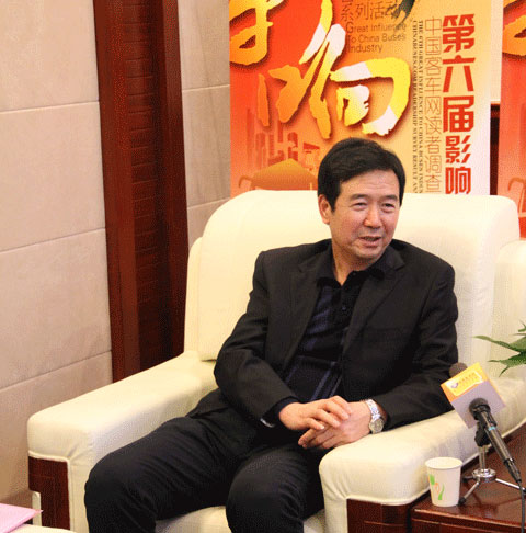 石家莊裕翔客運有限公司張鐵軍(jun) 董事長在接受betway最新网站記者采訪