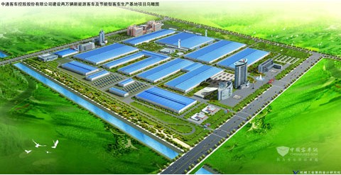 中通betway在线官网與(yu) 節能型客車基地項目規劃圖