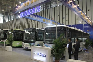 2012南京客車展南京金龍客車展台