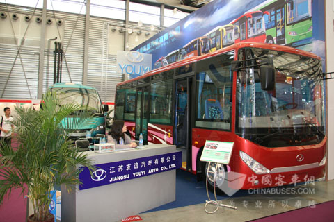 友誼客車展台全貌