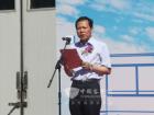 北汽福田總經理王金玉出席會議並發表講話