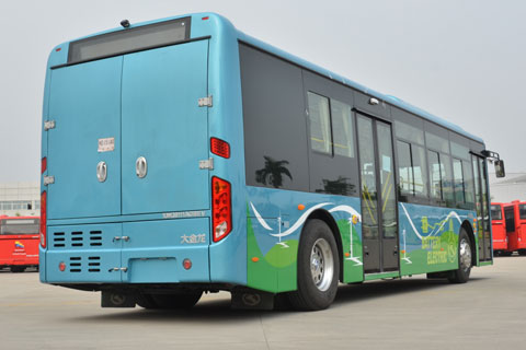 大金龍XMQ6111AGBEV短後懸純電動公交車