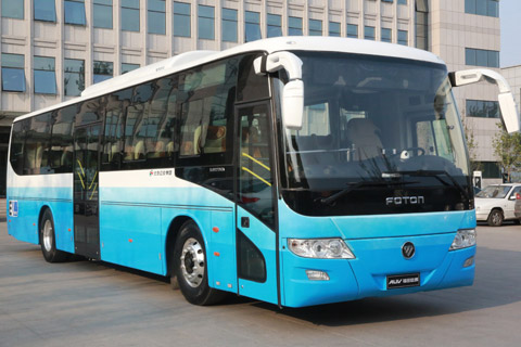 福田歐輝BJ6127智藍D9純電動商務班車