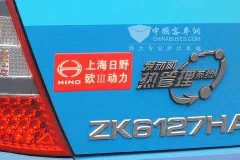配載上海日野歐III動力發動機的兩(liang) 會(hui) 用車
