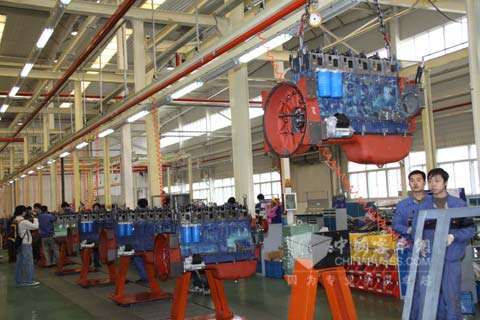 濰柴再製造車間